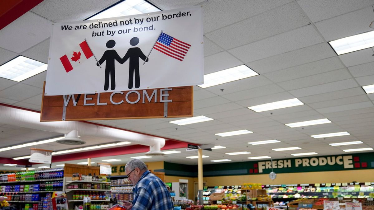 筆者認為,如果美國的藍州,如加州和東岸的自由派重鎮,加入加拿大,可能會徹底改變全球政治與經濟格局。圖為美國超市(AP) 筆者認為,如果美國的藍州,如加州和東岸的自由派重鎮,加入加拿大,可能會徹底改變全球政治與經濟格局。圖為美國超市(AP)