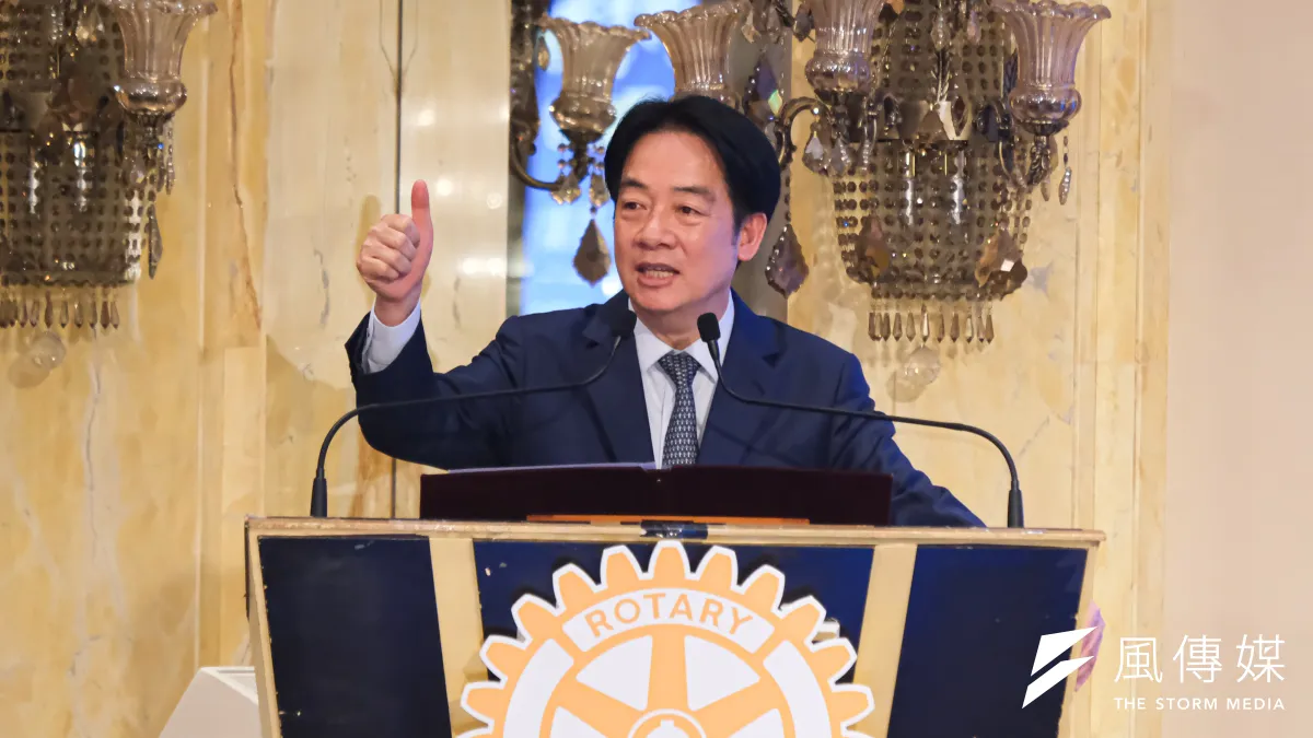 總統賴清德出席「團結國家十講」第一講。(資料照,劉偉宏攝)