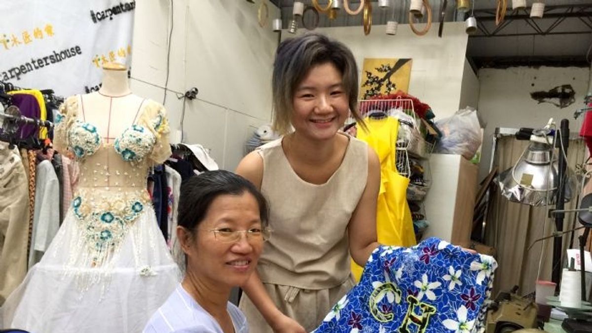 舊衣回收再製環保衣 留學生返國創業獲迴響 舊衣回收再製環保衣 留學生返國創業獲迴響