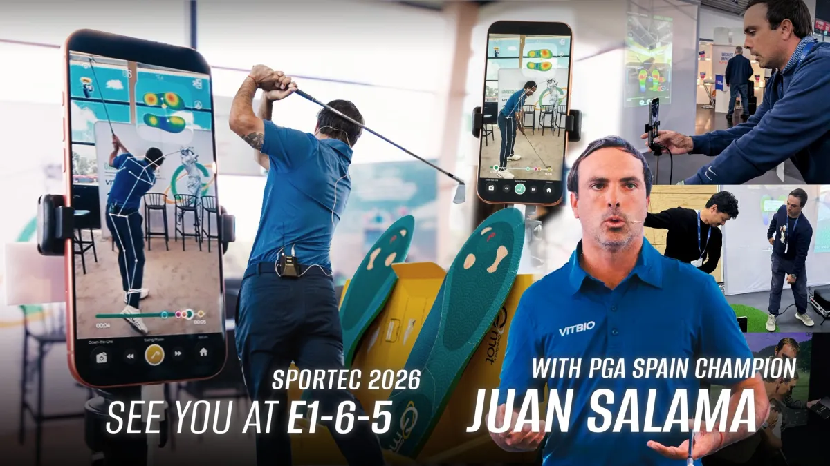 VITBIO Unveils the World's First AI Golf Training System Combining Full-Body Motion Capture and Plantar Pressure Analysis
