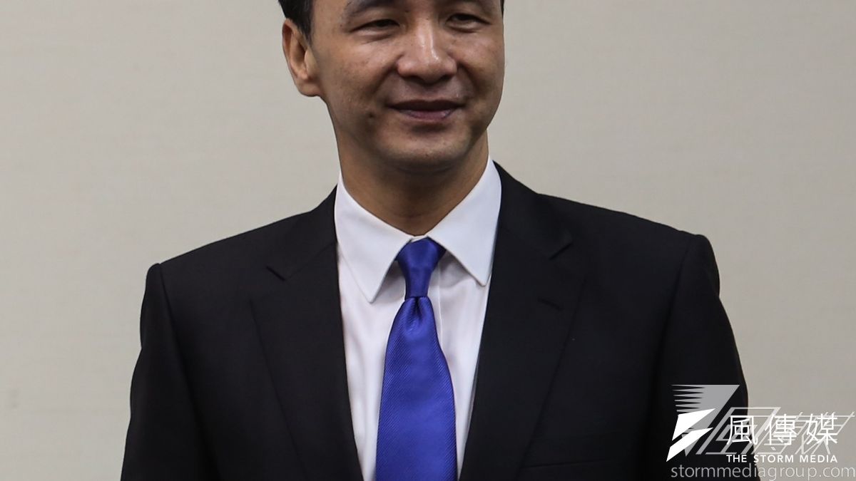 國民黨主席朱立倫14日在國民黨中央黨部會見美國國會訪問團。(資料照片,林韶安攝) 國民黨主席朱立倫14日在國民黨中央黨部會見美國國會訪問團。(資料照片,林韶安攝)