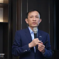 マイクロン台湾の盧東暉董事長。(陳品佑撮影) マイクロン台湾の盧東暉董事長。(陳品佑撮影)
