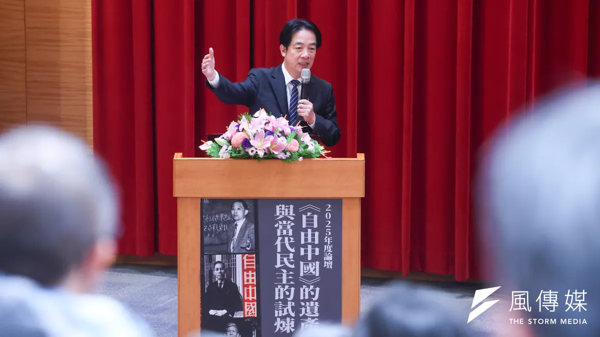 賴清德就任一年半,台灣的自由民主資產快被消耗殆盡。(顏麟宇攝)