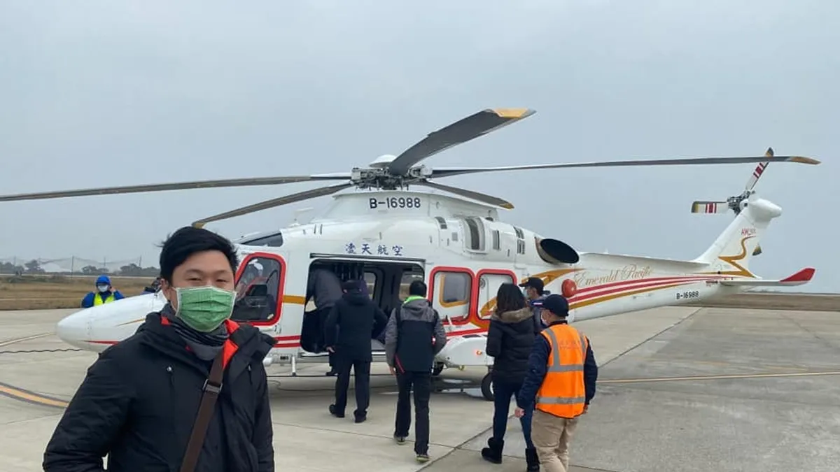 李問認為馬祖面對的問題是水資源如何有效調度利用。(取材自李問臉書)