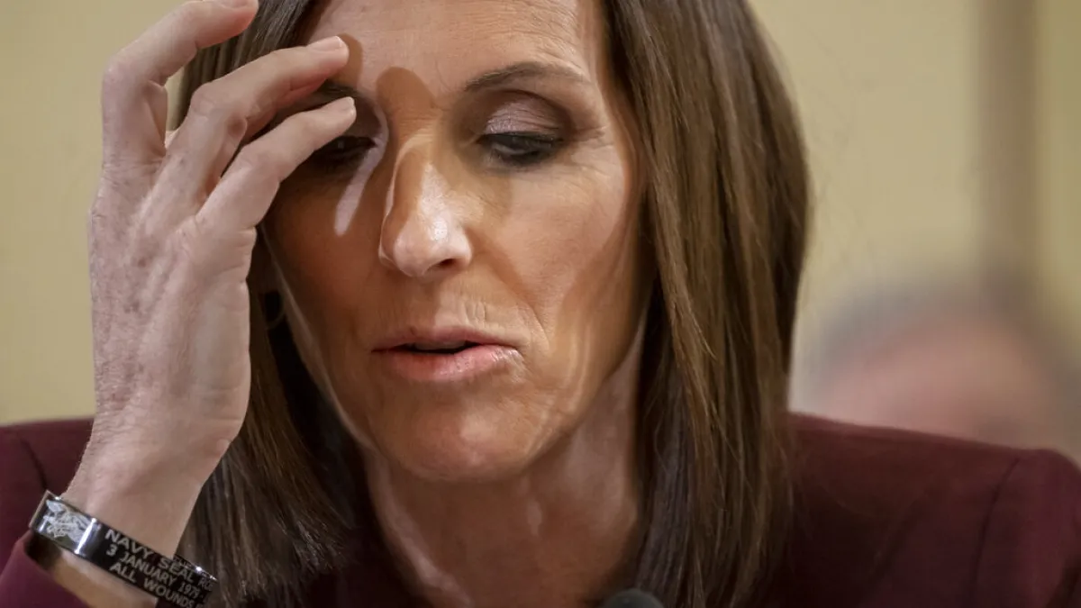美國亞利桑那州共和黨籍參議員麥克莎莉。(AP)