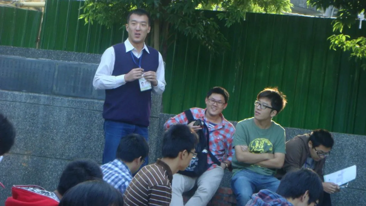 政治大學企研所畢業的中國籍男子周泓旭被懷疑涉入共諜案,經起訴後尚未開審。(周泓旭臉書)