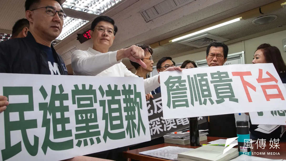 投下關鍵票讓深澳電廠環評通過的詹順貴引發爭議。(顏麟宇攝)