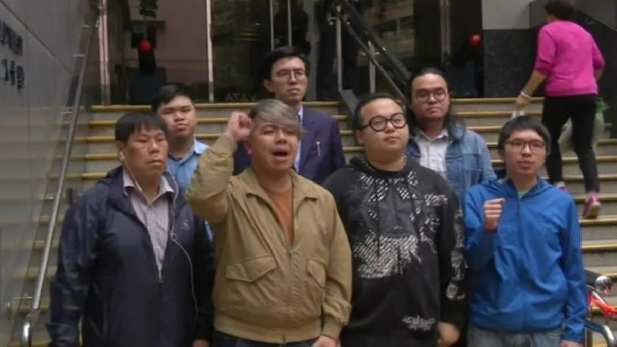 香港警方27日拘捕9人,包括港眾志常委林淳軒、林朗彥、社民連主席吳文遠(BBC中文網)
