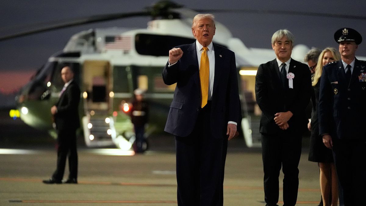 川普抵達日本,展開三天訪問!備好「鉅額投資」與「國防經費」兩大籌碼,高市早苗能否搞定「史上最難應付的美國總統」