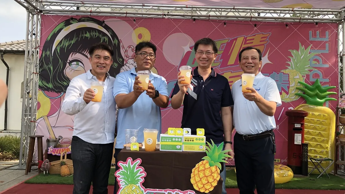「旺情屏東市集」在勝利星村星星廣場開賣。(圖/屏東縣政府農業處提供)