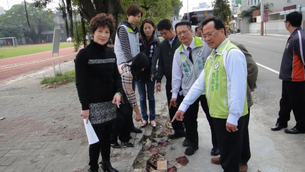南市地震災後校舍損壞 議員要求教局還給學生安全校園