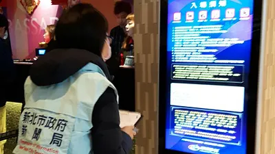 春節前電影院公安稽查 確保緊急救災及逃生動線順暢