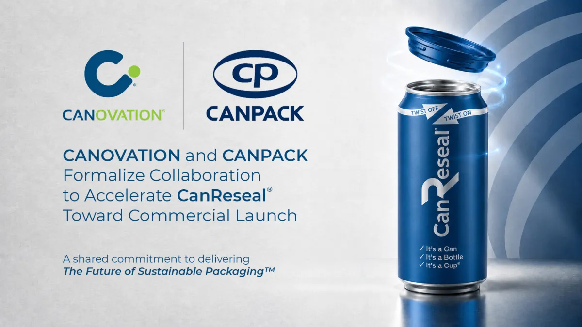 Canovation and CANPACK Formalize Collaboration to Accelerate CanReseal® Toward Commercial Launch