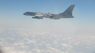 共機轟6K。(空軍司令部提供)