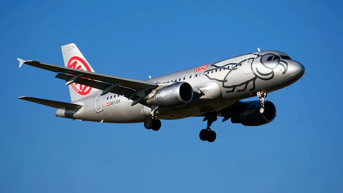 尼基航空Air Niki有一條世界上最短的國際航線(圖/flyniki)