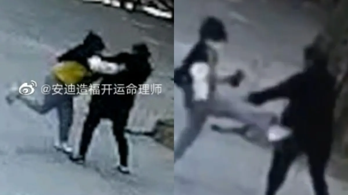 少年為了手機打媽媽。(圖/翻攝自微博)