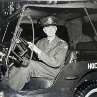 One of General Wedemeyer's most enduring legacies on both sides of the Taiwan Strait was the standardization of right-hand traffic and left-hand-drive vehicles across China. (Hoover Institution) One of General Wedemeyer's most enduring legacies on both sides of the Taiwan Strait was the standardization of right-hand traffic and left-hand-drive vehicles across China. (Hoover Institution)