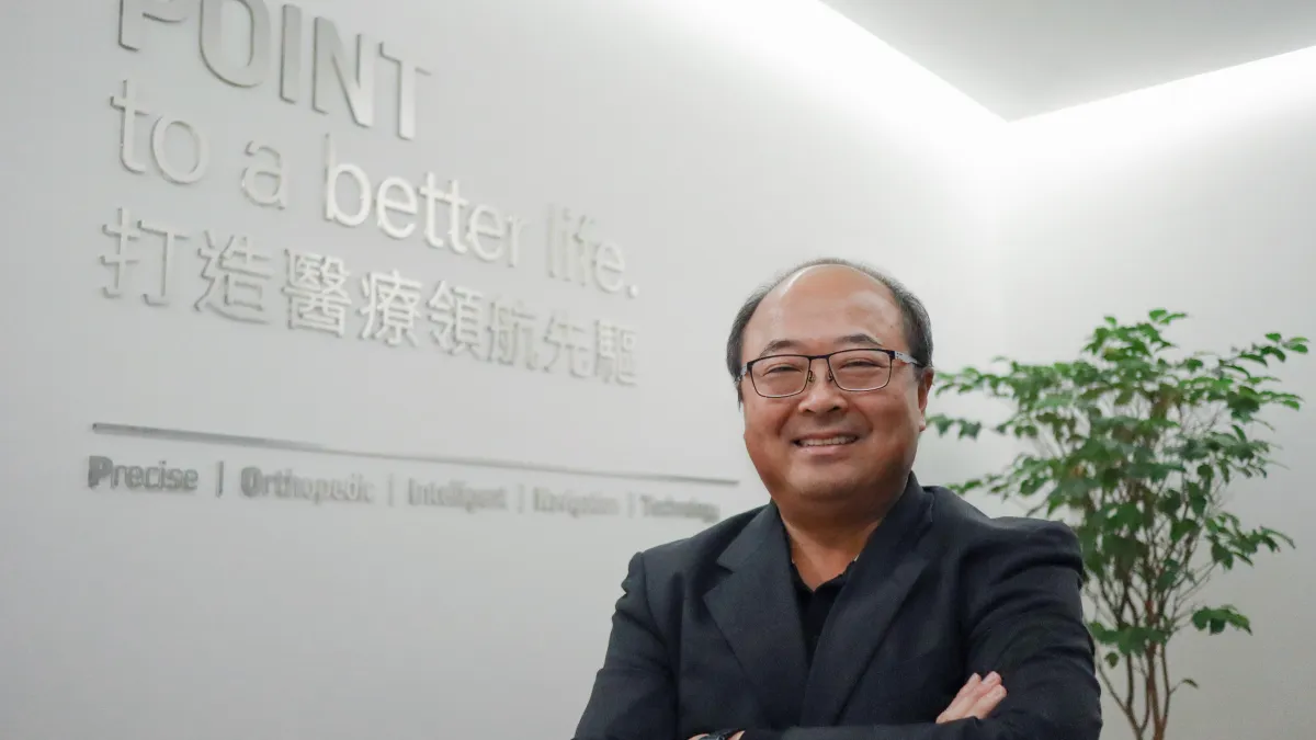 炳碩生醫共同創辦人兼執行長 莊學誠