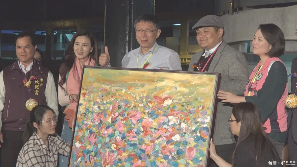 大安金雞年燈會 洋溢幸福浪漫歐風