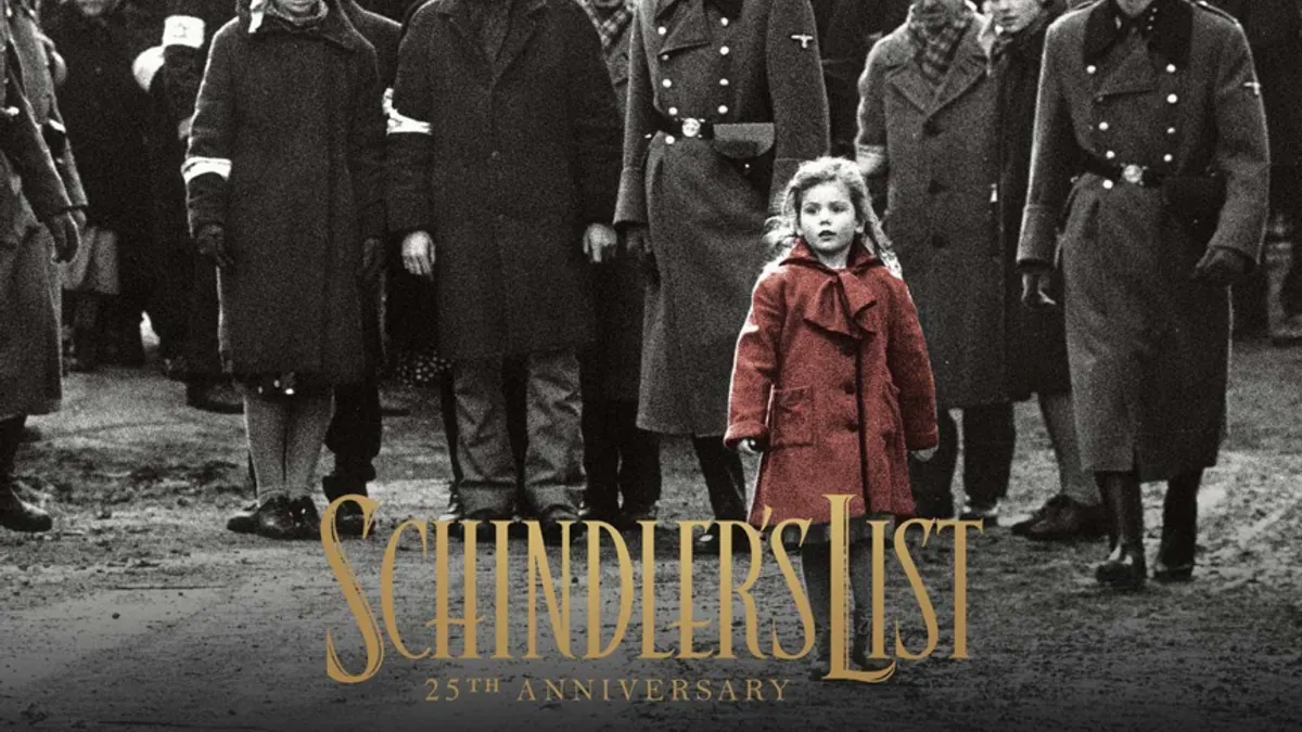 電影《辛德勒的名單(Schindler's List)》講述二戰時猶太人遭受大屠殺,一名德國納粹黨員辛德勒拯救多名猶太人免於迫害。圖為《辛德勒的名單》電影劇照。(圖/作者提供)