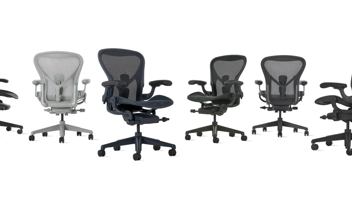 Herman Miller introduces Aeron Chair in color and advances its sustainable and inclusive design