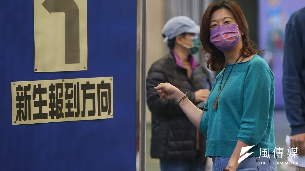 中二立委補選出爐,民進黨籍的林靜儀(見圖)勝出。(顏麟宇攝) 中二立委補選出爐,民進黨籍的林靜儀(見圖)勝出。(顏麟宇攝)