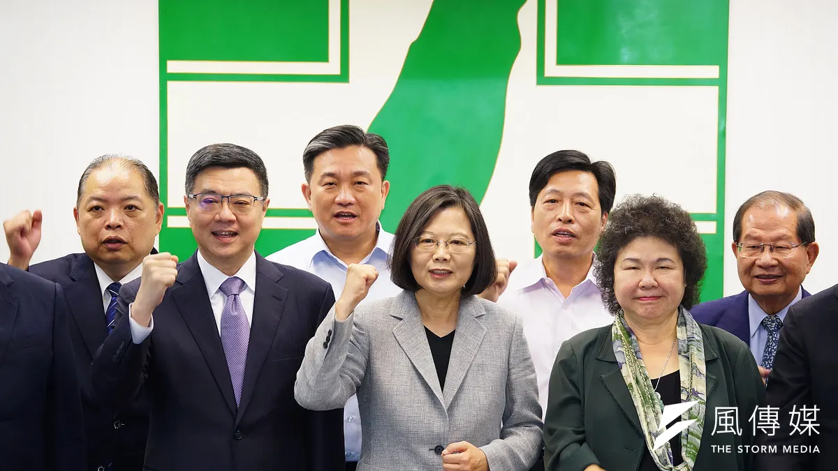 「韓流」驚人,民進黨、蔡英文總統也要拿「亡國」下重手,大修「國安五法」。(盧逸峰攝)