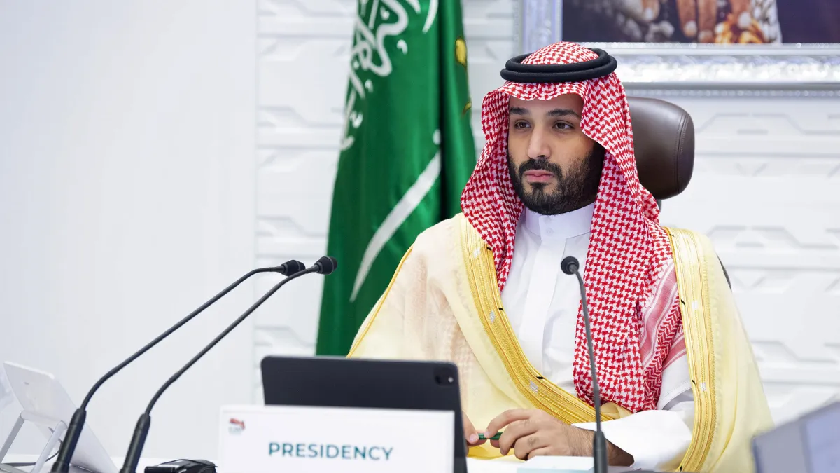 沙烏地阿拉伯王儲穆罕默德說對取悅美國不再感興趣,這次OPEC+的減產就是明證。(資料照片,AP)