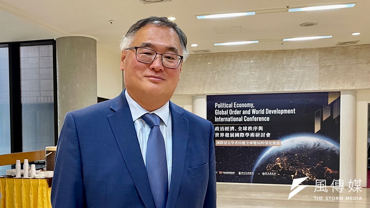 中研院院士、芝加哥大學Booth商學院教授謝長泰。(謝錦芳攝)