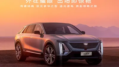 美式豪華純電大型SUV:凱迪拉克IQ銳歌LYRIQ。(翻攝官網)