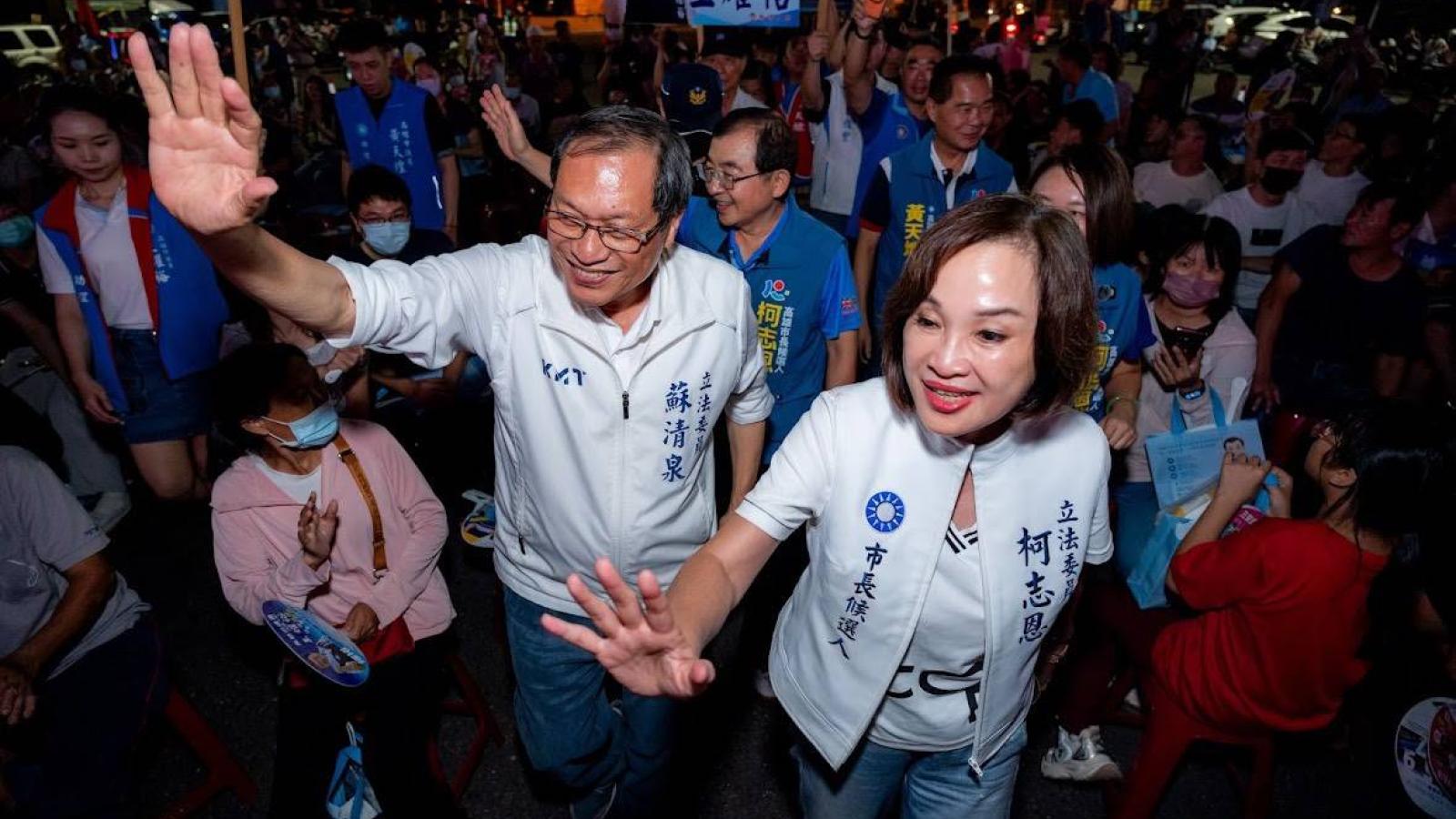 林園廟口開講!柯志恩提治水透明化、攜手蘇清泉拚高屏捷運串聯生活圈
