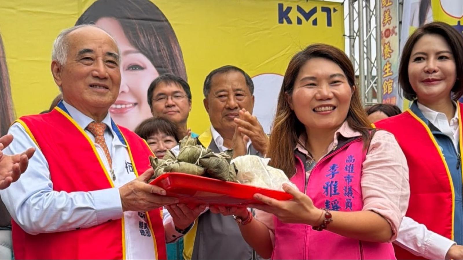 柯志恩、李雅靜鳳山聯合競總湧近2千人 王金平籲選票集中、唯一支持李雅靜