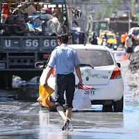 花蓮・馬太鞍渓の堰塞湖が決壊し、甚大な被害が発生。中央・地方の救援体制は初動から1週間、課題が相次いだ。(写真/顏麟宇撮影) 花蓮・馬太鞍渓の堰塞湖が決壊し、甚大な被害が発生。中央・地方の救援体制は初動から1週間、課題が相次いだ。(写真/顏麟宇撮影)