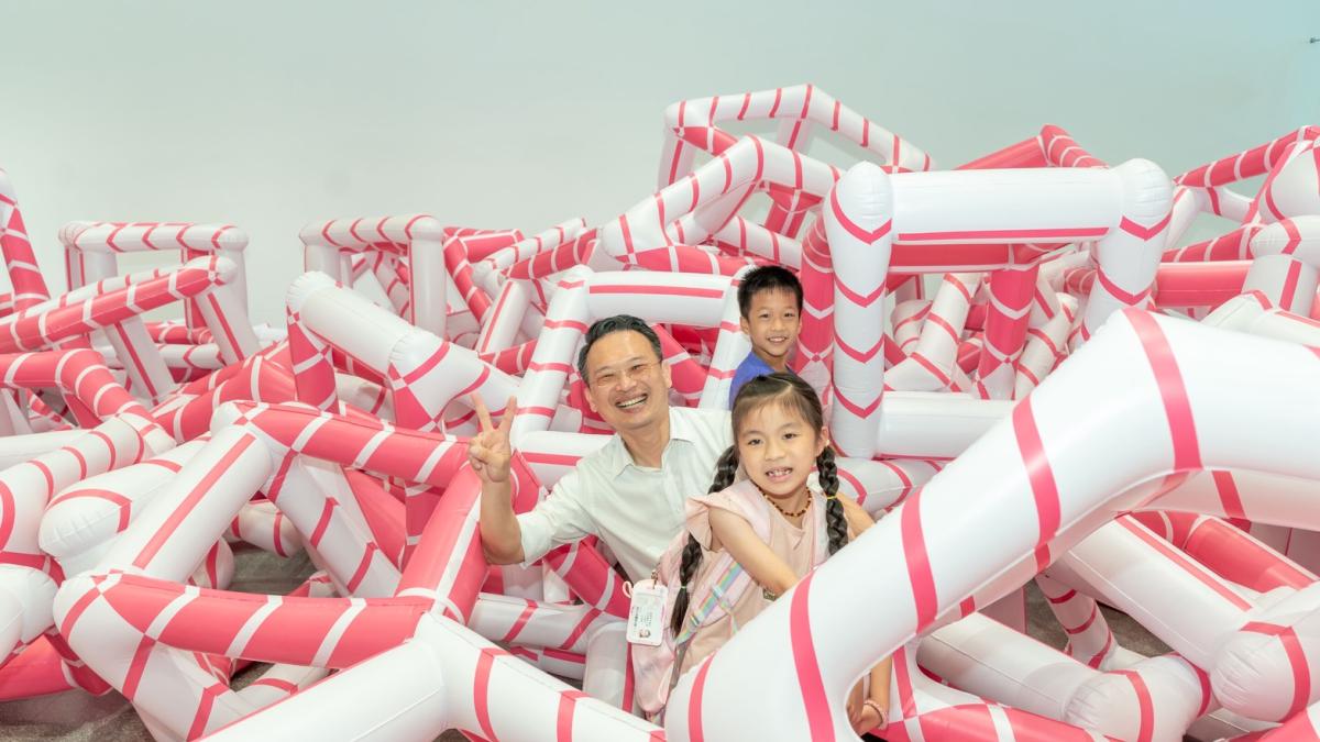 桃園兒童美術館「一樣不一樣」特展!打破「不要碰」禁令,2026台灣設計展必玩展區