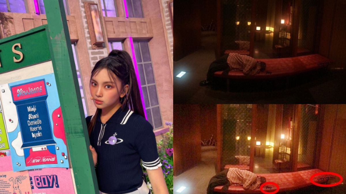 惠仁因1張照片就被推上「立場和閔熙珍相似」的輿論風口。(圖/翻攝自IG、the qoo/newjeans_official) 惠仁因1張照片就被推上「立場和閔熙珍相似」的輿論風口。(圖/翻攝自IG、the qoo/newjeans_official)