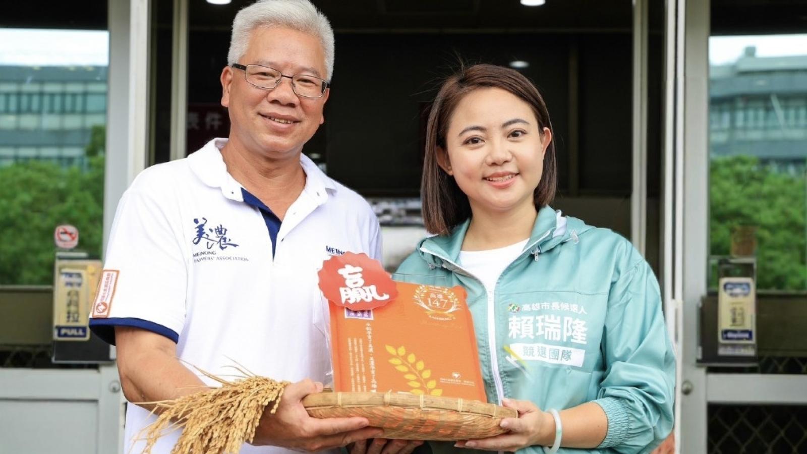 農民女兒林慧欣登記參選大旗美議員!返鄉青農「147米」相挺一世情