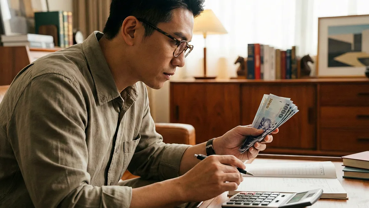 有網友提出另一種退休金操作模式:「50放下去,每年年初賣出百分之4做退休金使用這樣,應該可以撐蠻久的。」(示意圖/智慧內容中心)