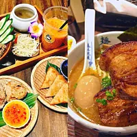 中山エリアは台北を代表するグルメスポットとして進化を遂げ、どんな時間帯でも楽しめる多彩な店舗が集結。(写真:Instagram @eat_play_anywhere、@color.fish_eat より) 中山エリアは台北を代表するグルメスポットとして進化を遂げ、どんな時間帯でも楽しめる多彩な店舗が集結。(写真:Instagram @eat_play_anywhere、@color.fish_eat より)