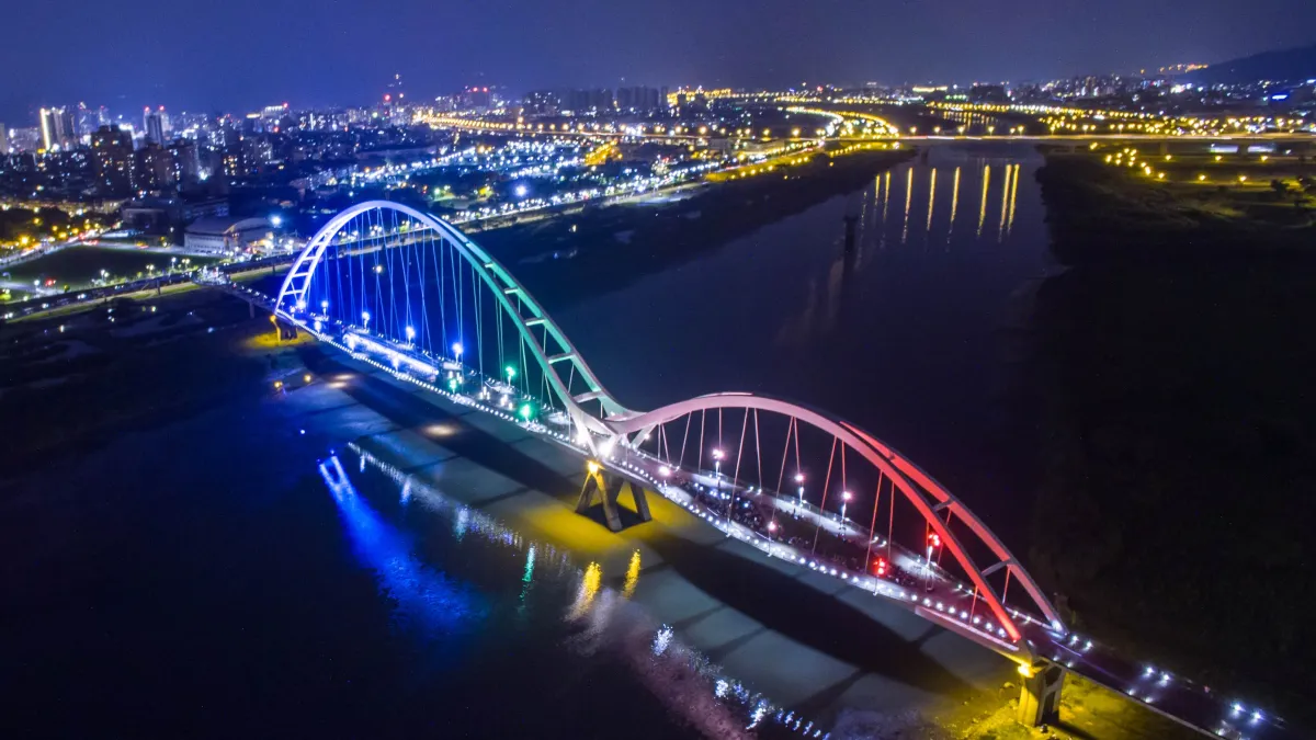 新北市景觀橋 夢幻打卡聖地
