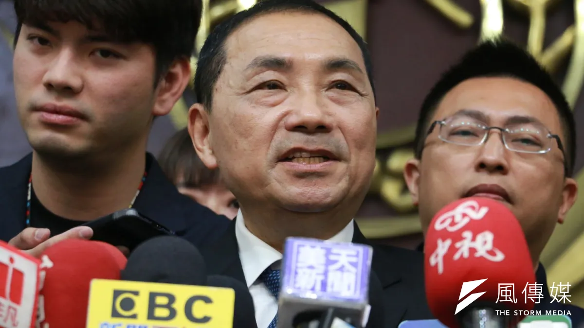 新北市長侯友宜。(圖/李梅瑛攝)