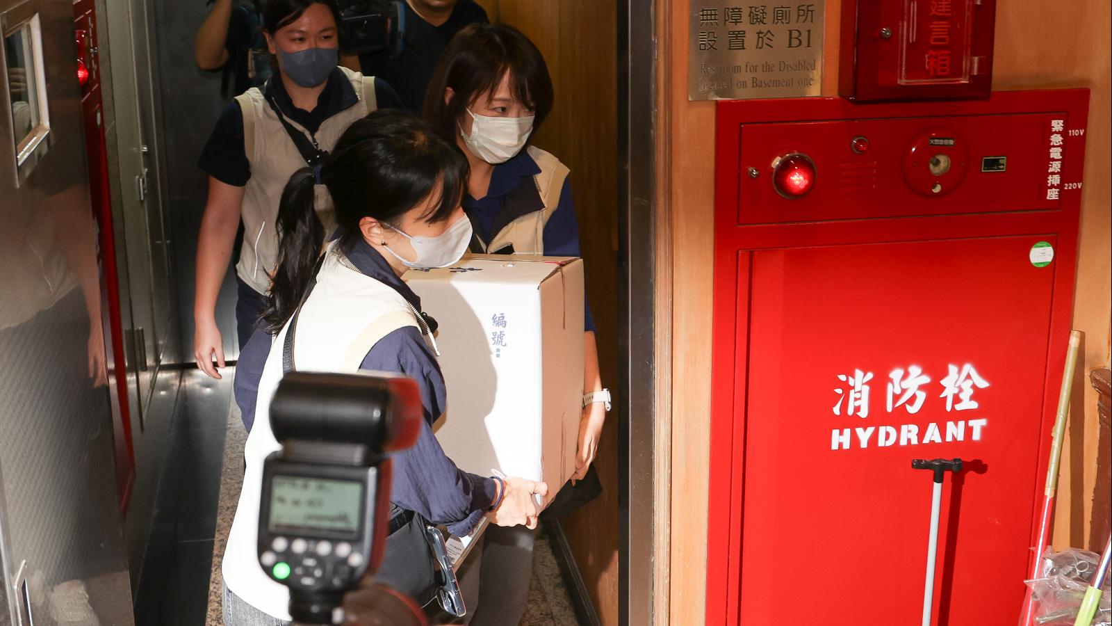 涉詐領助理費遭搜索!檢調突襲立院 陳雪生被帶回調查處
