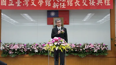 台文館新任館長蘇碩斌。(台文館提供)