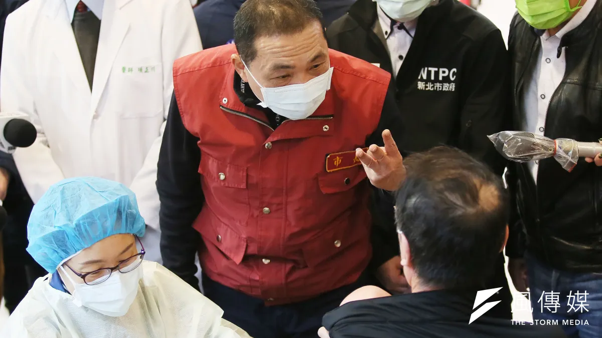 新北市長侯友宜(見圖)強調,防疫不分你我,是國家有難。(資料照,柯承惠攝)