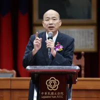 The central government's general budget bill had been stalled for an extended period before finally being referred for review in mid-April. Legislative Yuan President Han Kuo-yu (pictured) summed up more than a year of frustration with a single remark: 'T The central government's general budget bill had been stalled for an extended period before finally being referred for review in mid-April. Legislative Yuan President Han Kuo-yu (pictured) summed up more than a year of frustration with a single remark: 'T