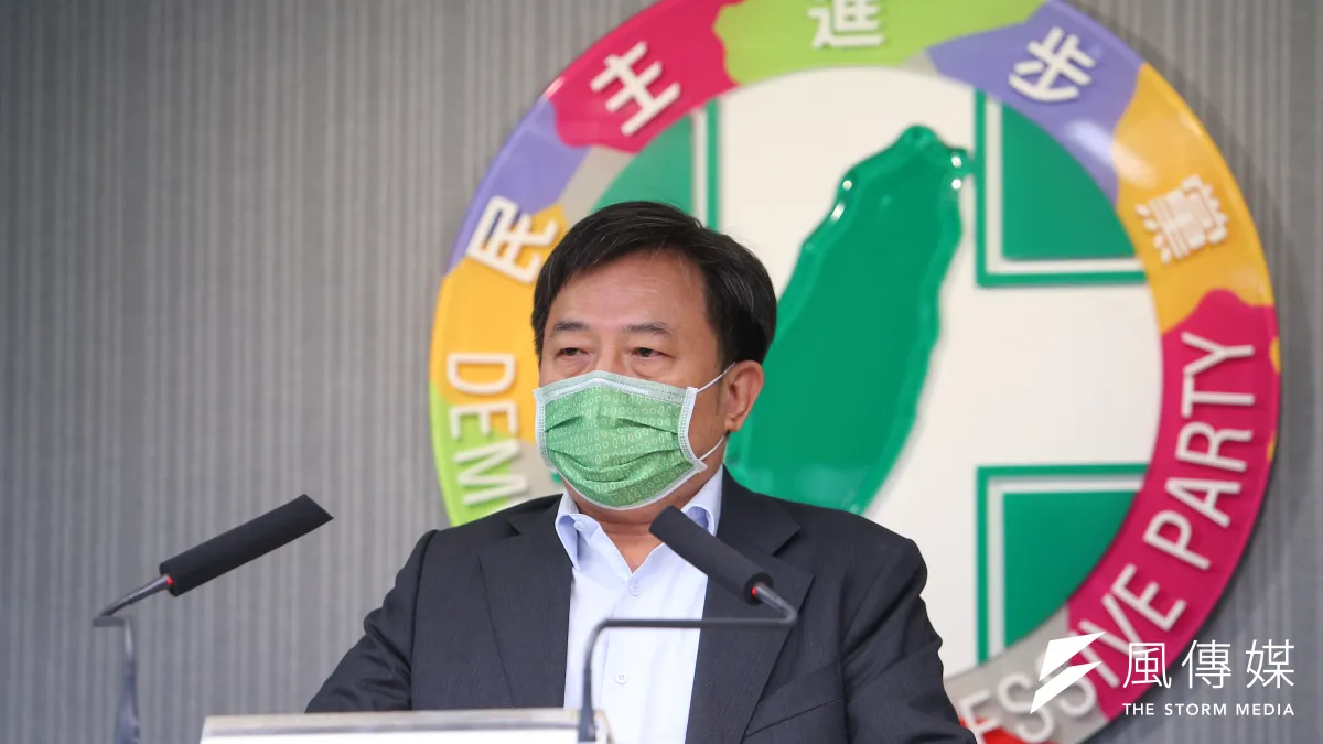 民進黨秘書長林錫耀12日邀集黨內各派系代表,討論全代會及2022地方選舉相關事宜。(資料照,顏麟宇攝)
