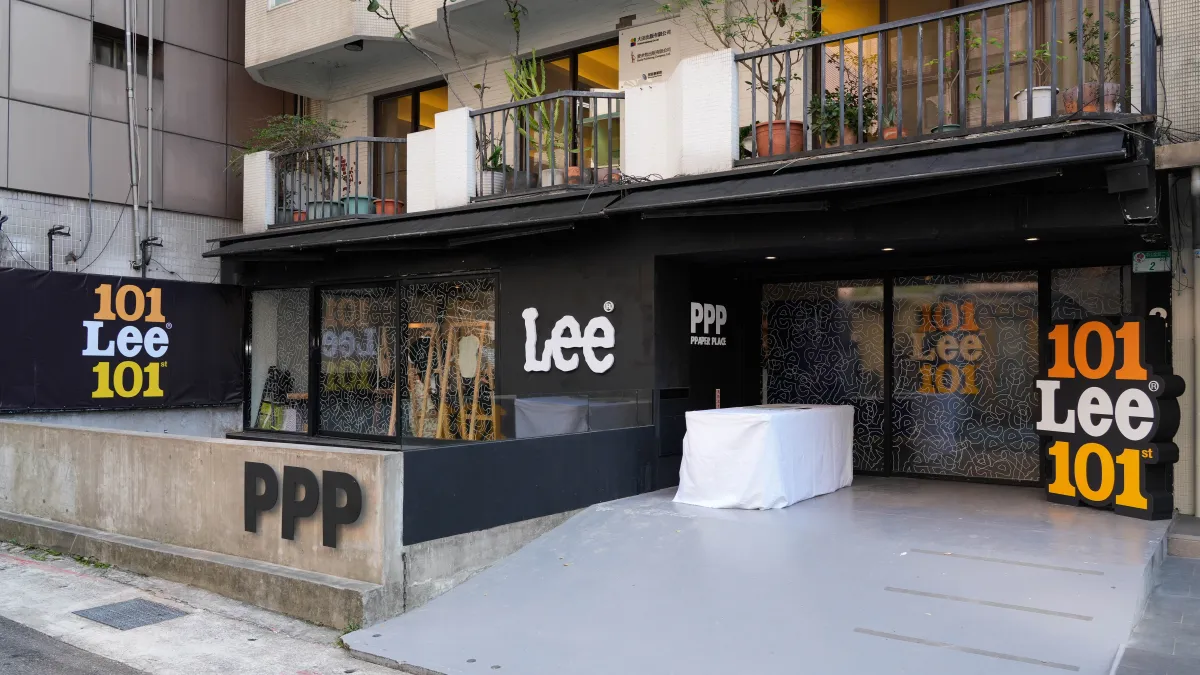 Lee以「101 Years of Lee 101」為概念,於台北中山PPP藝文時尚空間打造Lee 101快閃活動。(圖/品牌提供)
