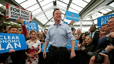 英國首相、保守黨領導人卡麥隆(David Cameron)