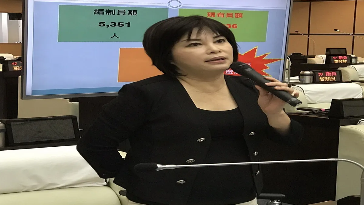南市基層員警人力不足 議員:加強社區巡守隊資源