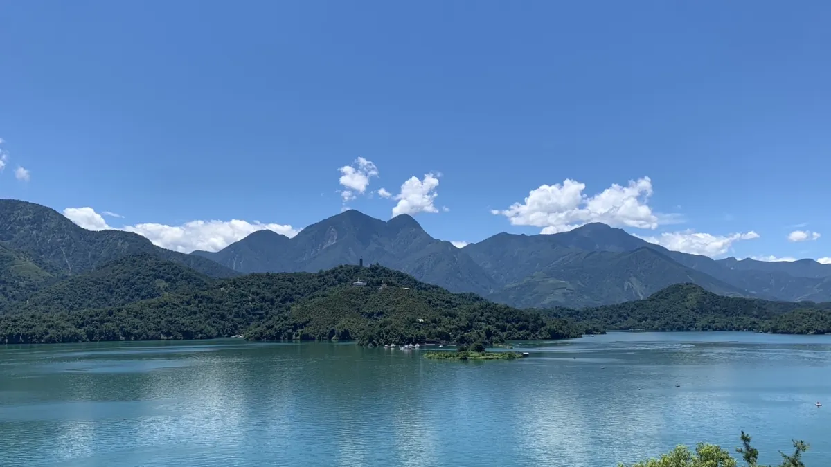 日月潭景色。(作者季凡提供)