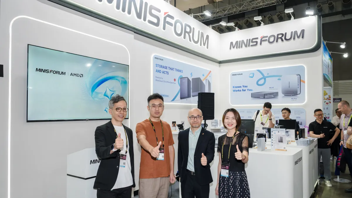 Benefiting SMBs and OPCs: MINISFORUM Unveils Private AI Agent NAS Ecosystems at COMPUTEX 2026